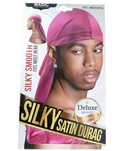 Magic Collection Silky Satin Durag - 4801HPIN