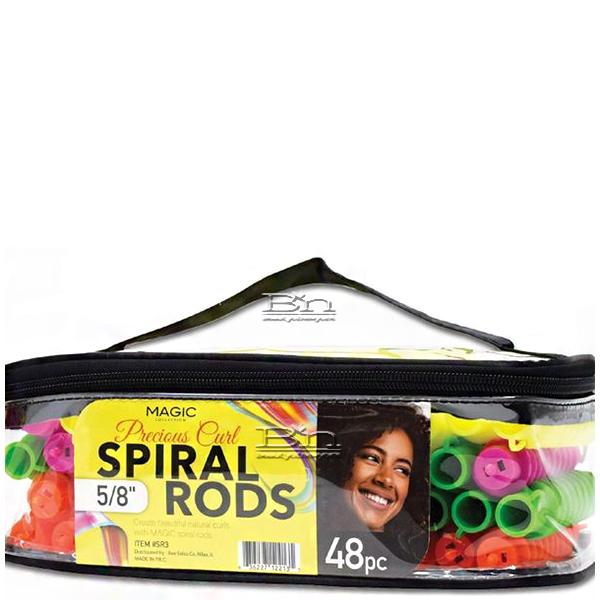 Magic Collection Precious Curl Spiral Rods 48pcs - available online | CC Hair & Beauty UK