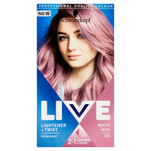 Schwarzkopf Live Permanent Lightener + Twist Hair Dyes