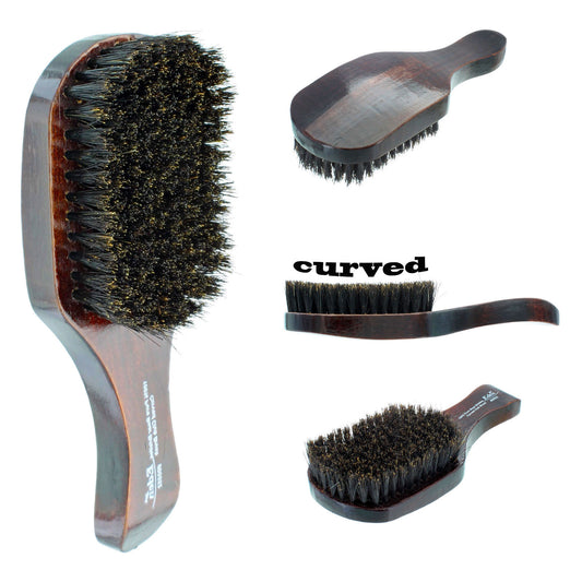 Eden Curved Pure Boar Bristle Wave Hair Brush