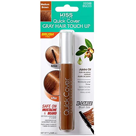 Kiss Colors Quick Cover Brush-In Color Touch Up - Keep