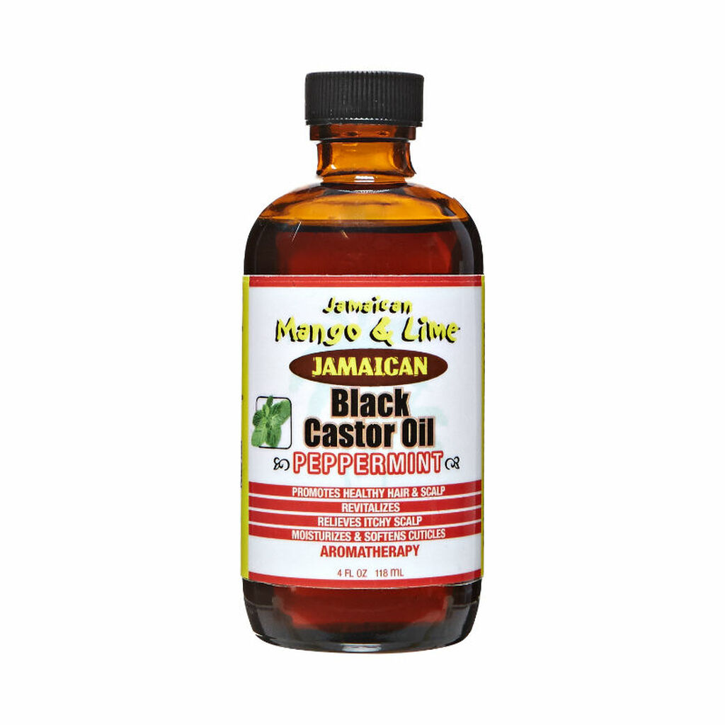 Jamaican Mango & Lime Jamaican Black Castor Oil Peppermint - 4 oz.