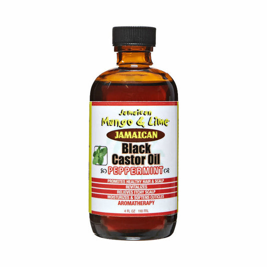 Jamaican Mango & Lime Jamaican Black Castor Oil Peppermint - 4 oz.