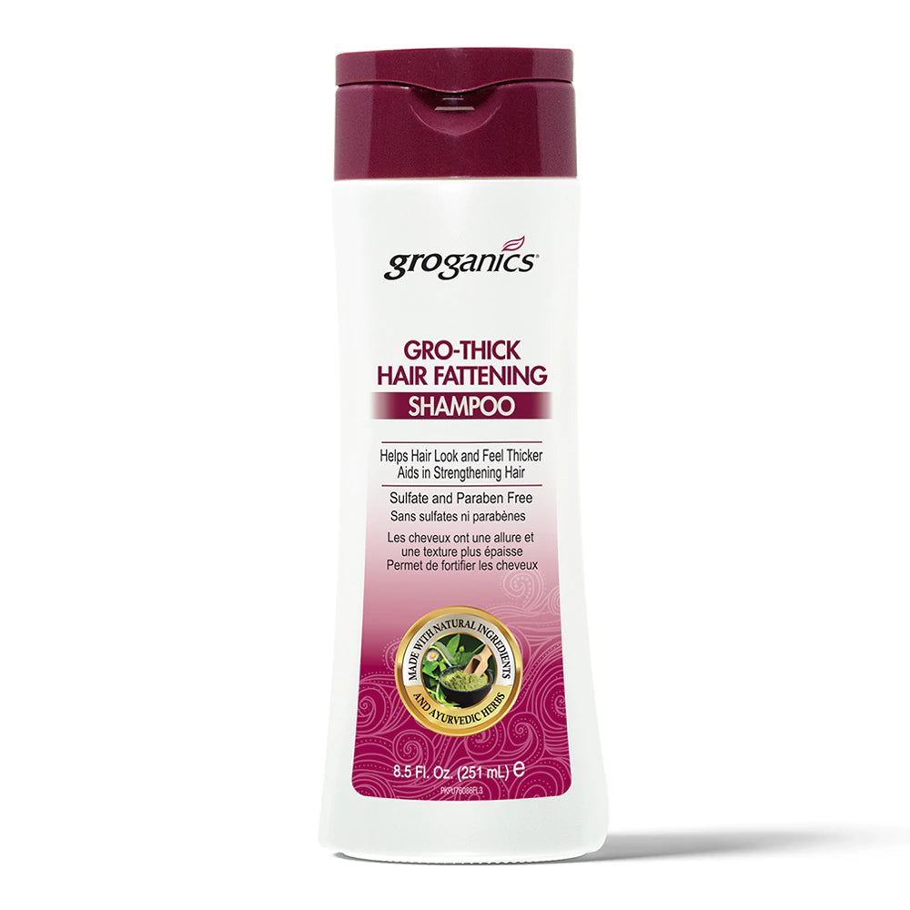 Groganics Grow Thick Hair Fattening Shampo - 8.5 Oz