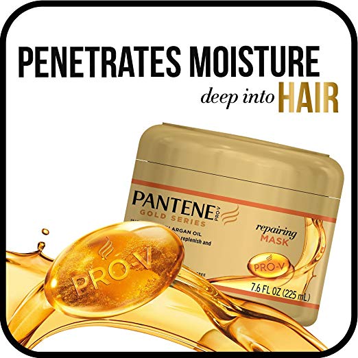 Pantene Gold Series Repairing Mask - 7.6 Oz