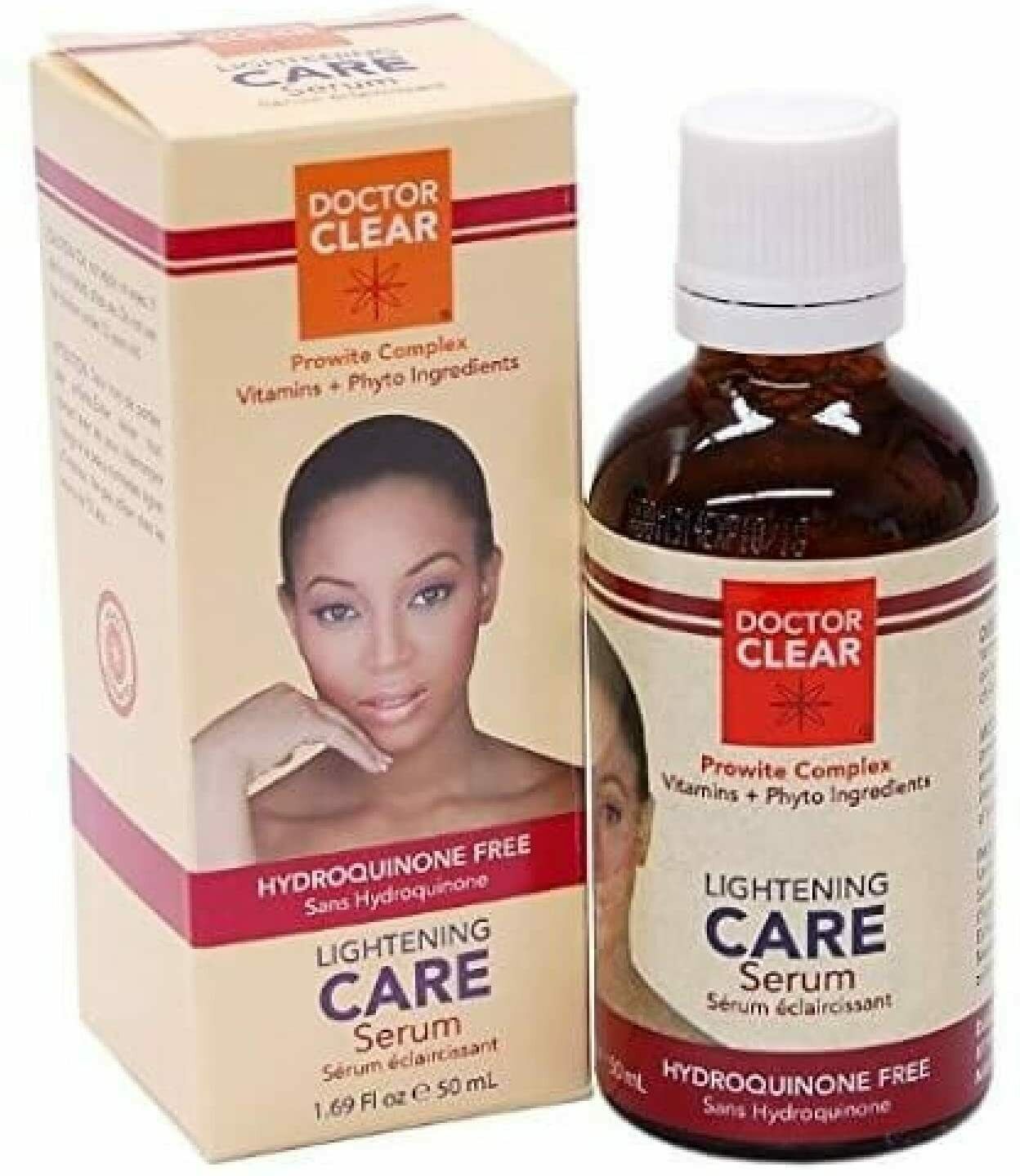 Doctor Clear Lightening Care Hydroquinone Free Body Serum - 1.69Oz