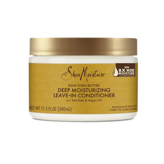 Shea Moisture Raw Shea Butter Deep Moisturizing Leave-In Conditioner 13 OZ