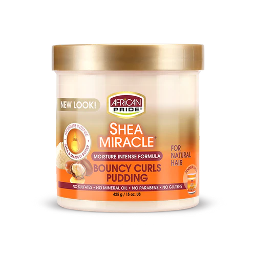 African Pride Shea Butter Bouncy Curls Pudding - 15Oz