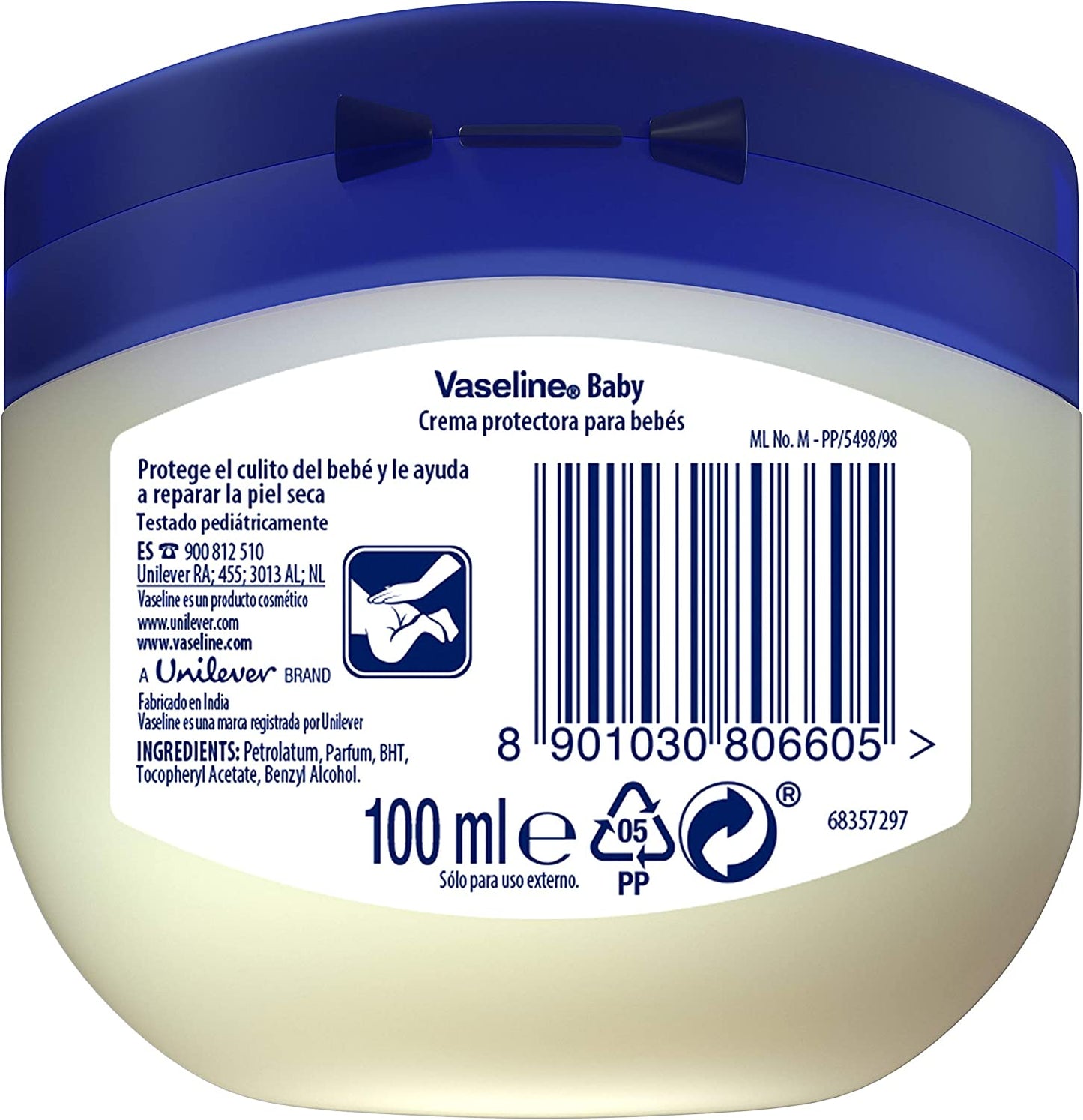 Vaseline Baby Gel for Baby - 100 ml