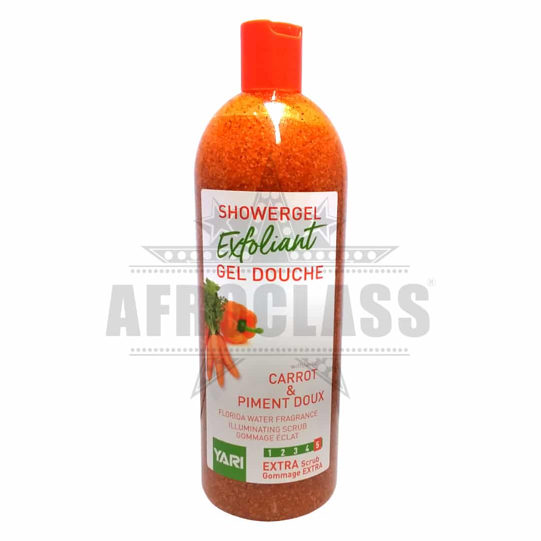 Yari Exfoliating Shower Gel Carrot/ Sweet Chilli 1000 mL