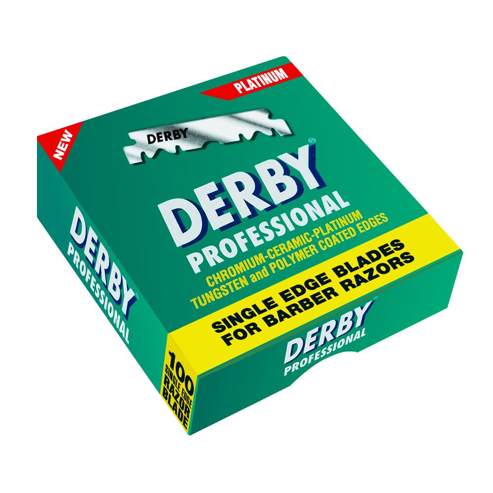 Derby Professional Single Edge Razor Blades x 100