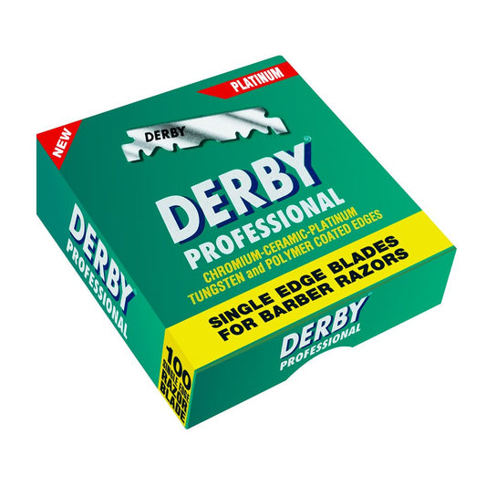 Derby Professional Single Edge Razor Blades x 100