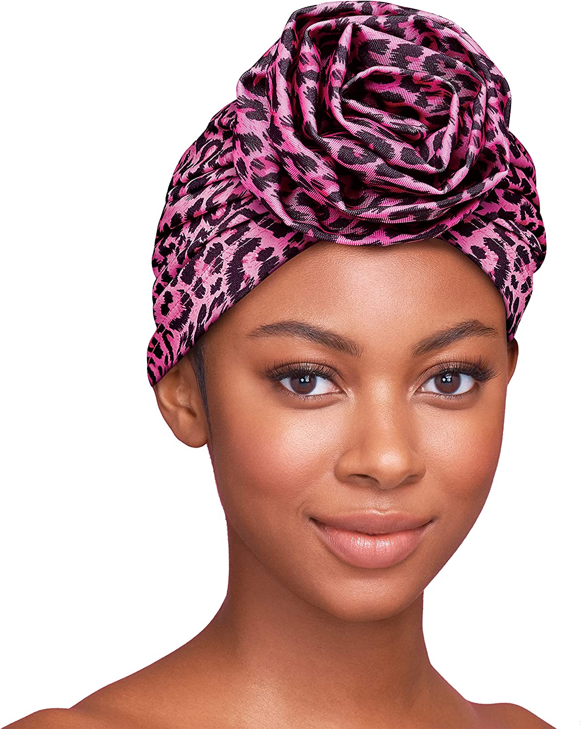 Ruby Kisses Pre Tied Top Knot Turban - HQ54