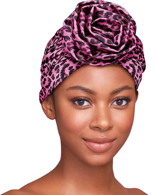 Ruby Kisses Pre Tied Top Knot Turban - HQ54