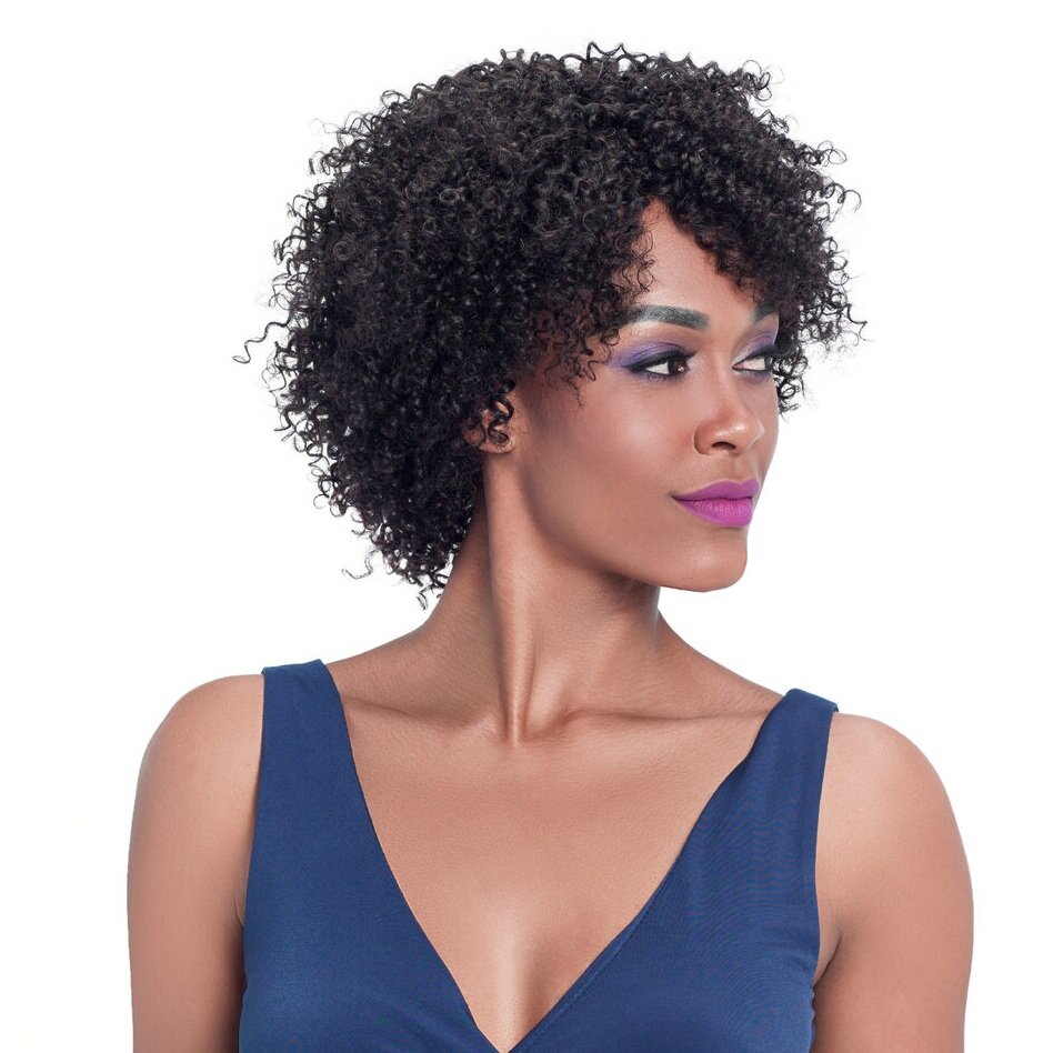 Sleek Human Hair Wig - ACSA Wig
