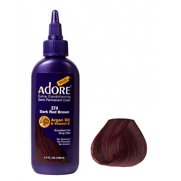 Adore Plus Semi-Permanent Colour 100ml ( All Colours )