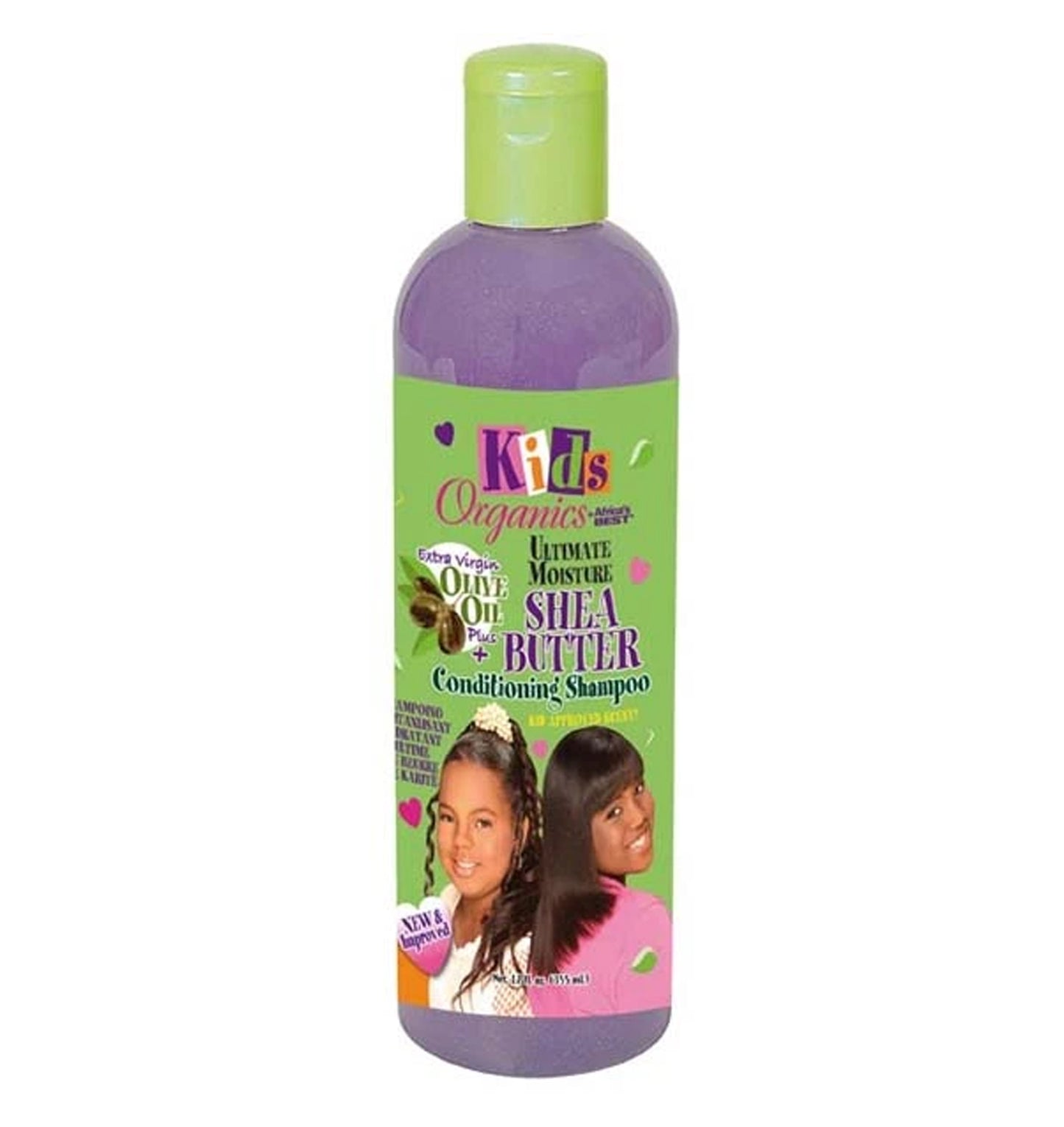 Africas Best Kids Organics Shea Butter Conditioning Shampoo 12 Oz