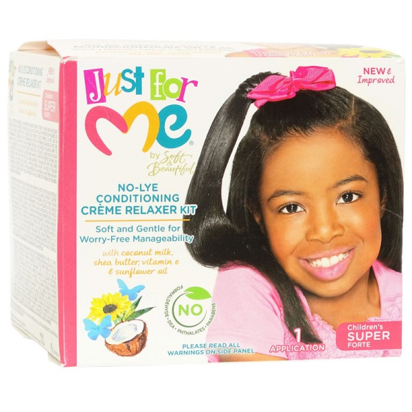 Just for Me No-Lye Conditioning Creme Relaxer Super