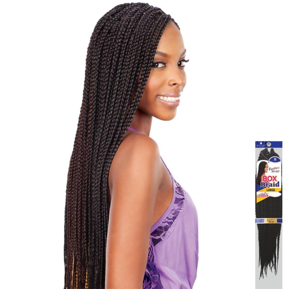 FreeTress Synthetic Braid Box Braid Small  - duplicate