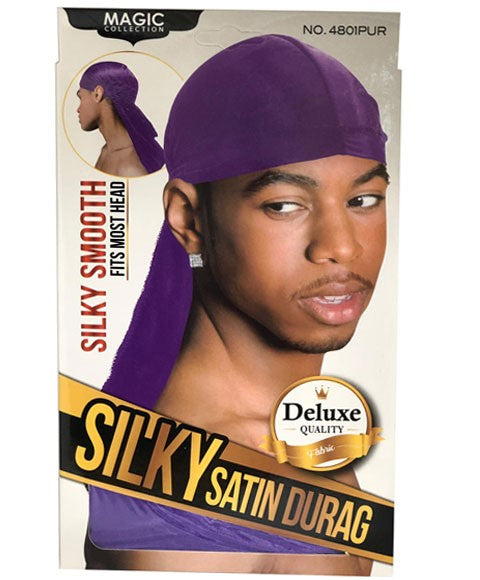 Magic Collection Silky Satin Durag #4801PUR
