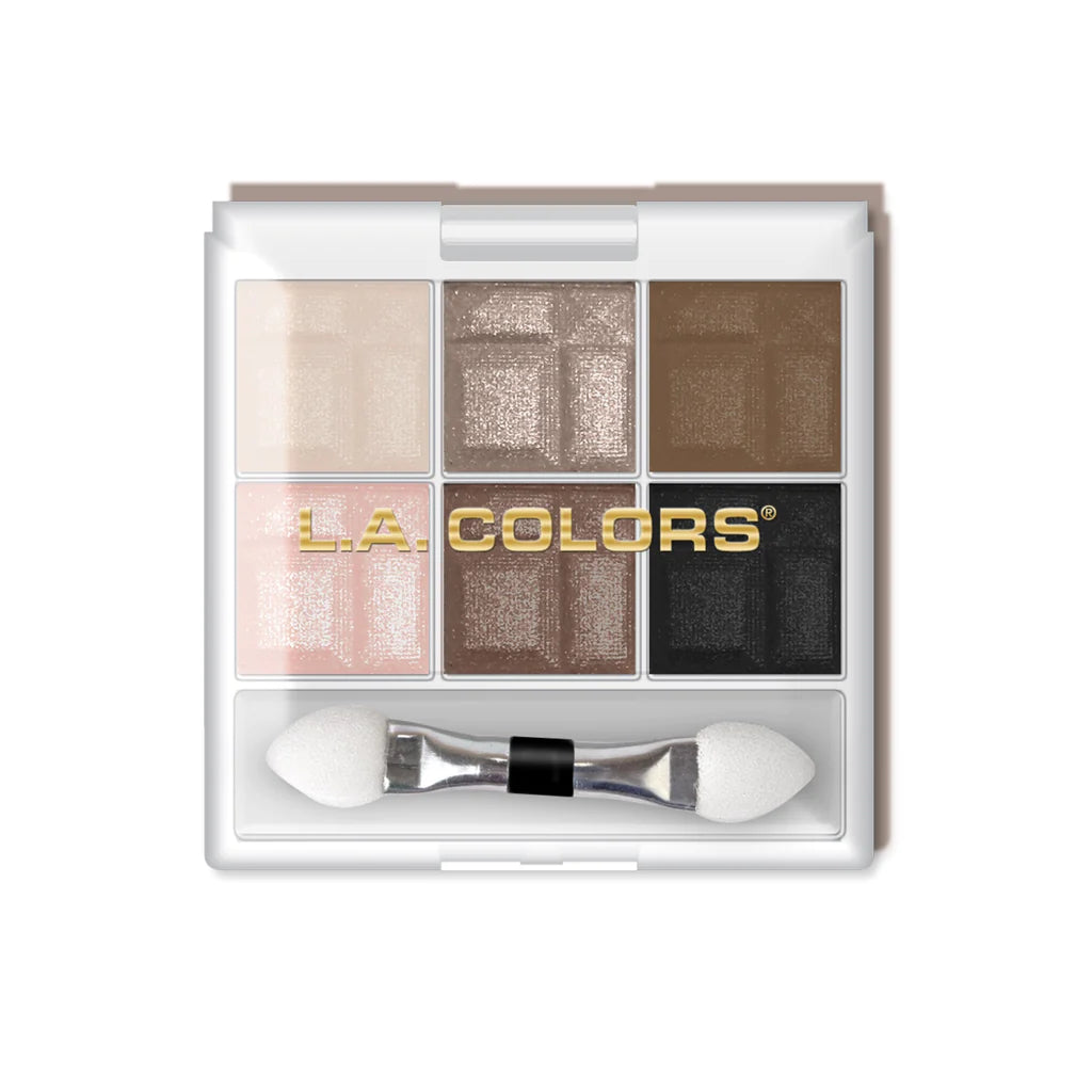 La Colors 6 Color Eyeshadow Palette - 0.14oz