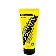 Eco 100% Pure Brazilian Beeswax With Black Castor And Flaxseed Oil Tube