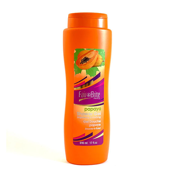Fair & Brite Papaya Shower Gel - 500ml – CC Hair & Beauty