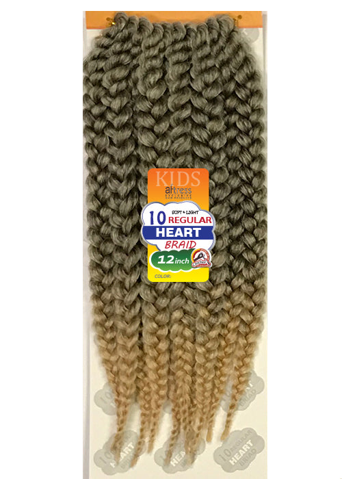 Aftress 10 Regular Heart Braids 12"