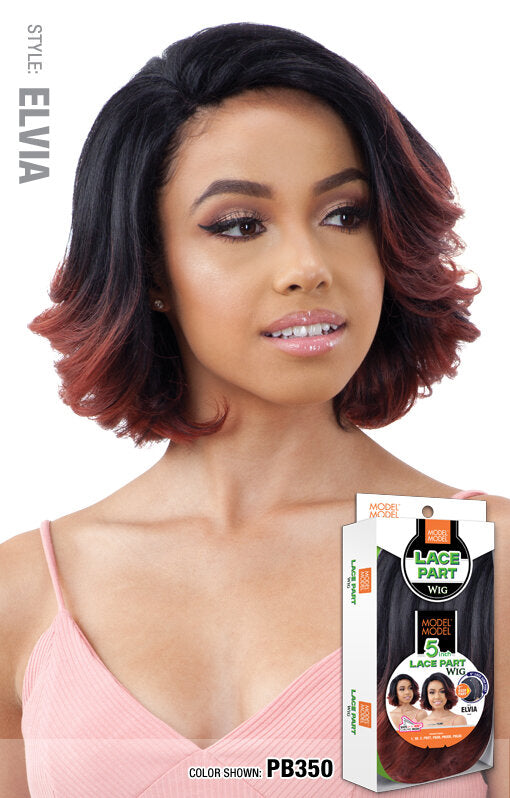 Model Model 5" Lace Part Wig - Elvia