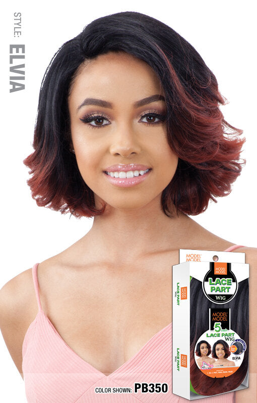 Model Model 5" Lace Part Wig - Elvia