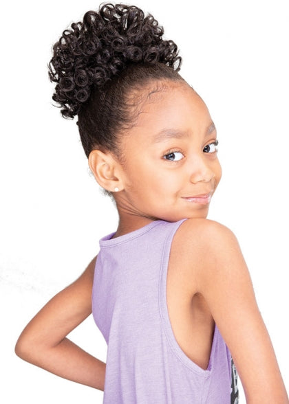 Janet Collection Noir Premium Synthetic Hair - Lovely Kid Chic Curl D/s