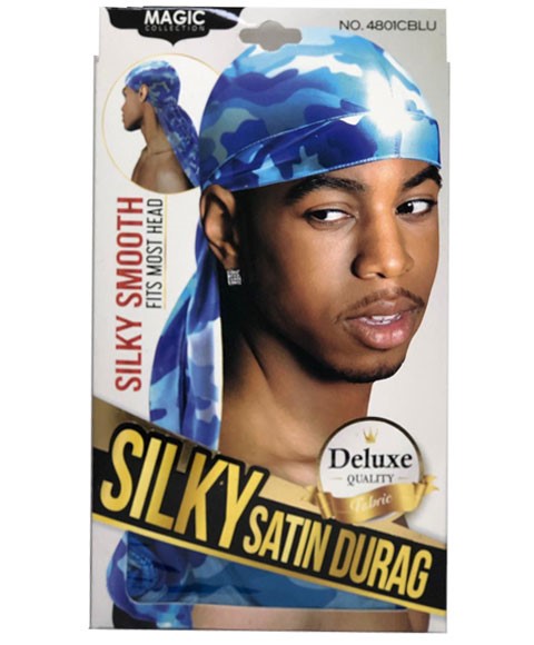 Magic Collection Silky Satin Durag -#4801CBLU