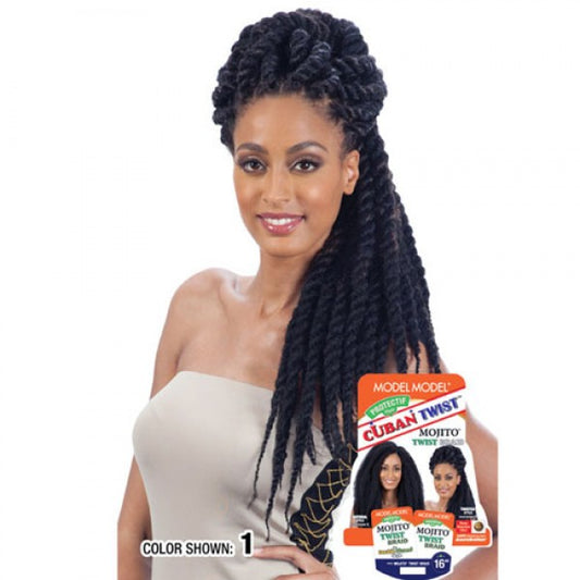 Model Model Cuban Twist Braid 16"