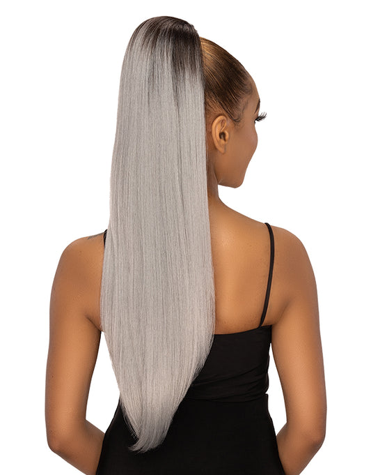 Janet Collection Remy Illusion Pony Premium Human Hair - Diamond