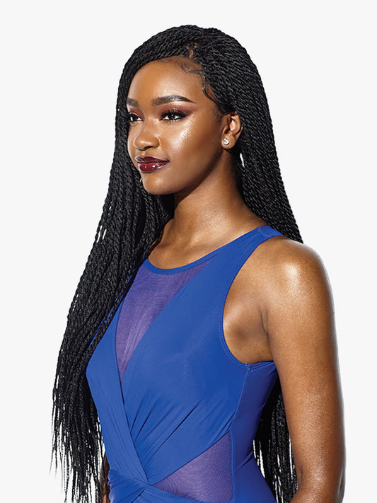 Sensationnel Cloud9 Ruwa 4x4 Swiss Braided Lace Front Wig - Senegal Twist 32 inches