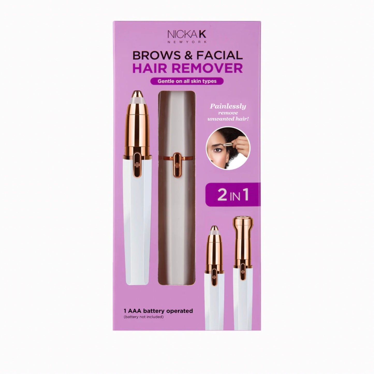 NICKA K Brows & Facial Hair Remover