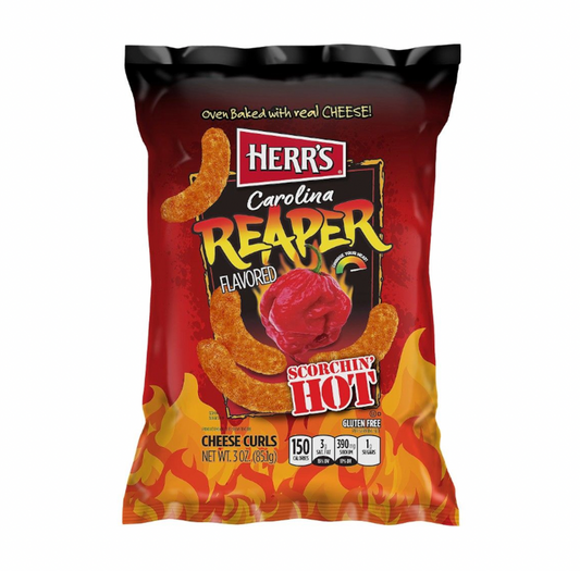 Herr's Carolina Reaper Cheese Curls 113g
