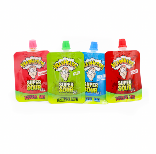 Warheads Super Sour Squeeze Me Gel 20g