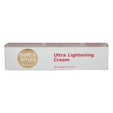 Soft'n White Swiss ultra lightening cream 1.76oz