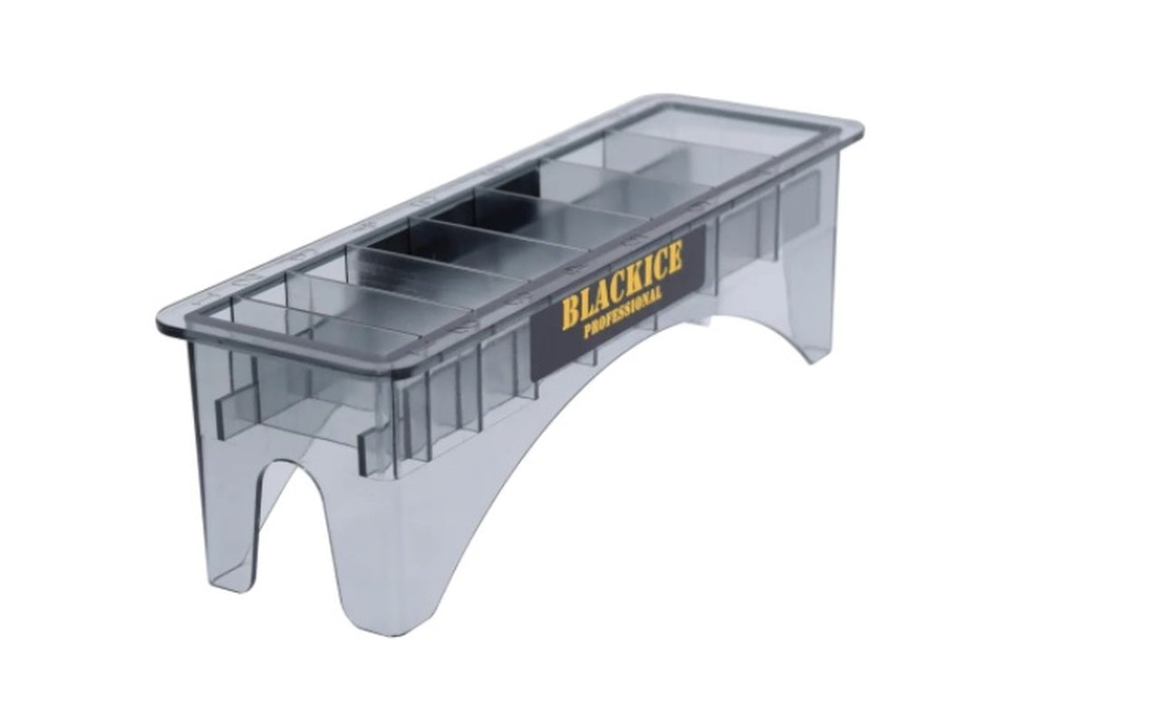 Black Ice Professional Premium Cutting Guides Tray - Black - 8 Pack