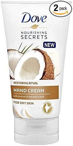 Hand Cream with Coconut Oil and Almond Milk