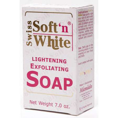 Swiss Soft'n White Lightening Exfoliating Soap 200g