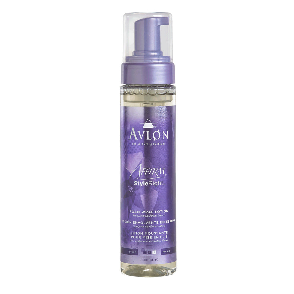 Affirm StyleRight Foam Wrap Lotion 8oz