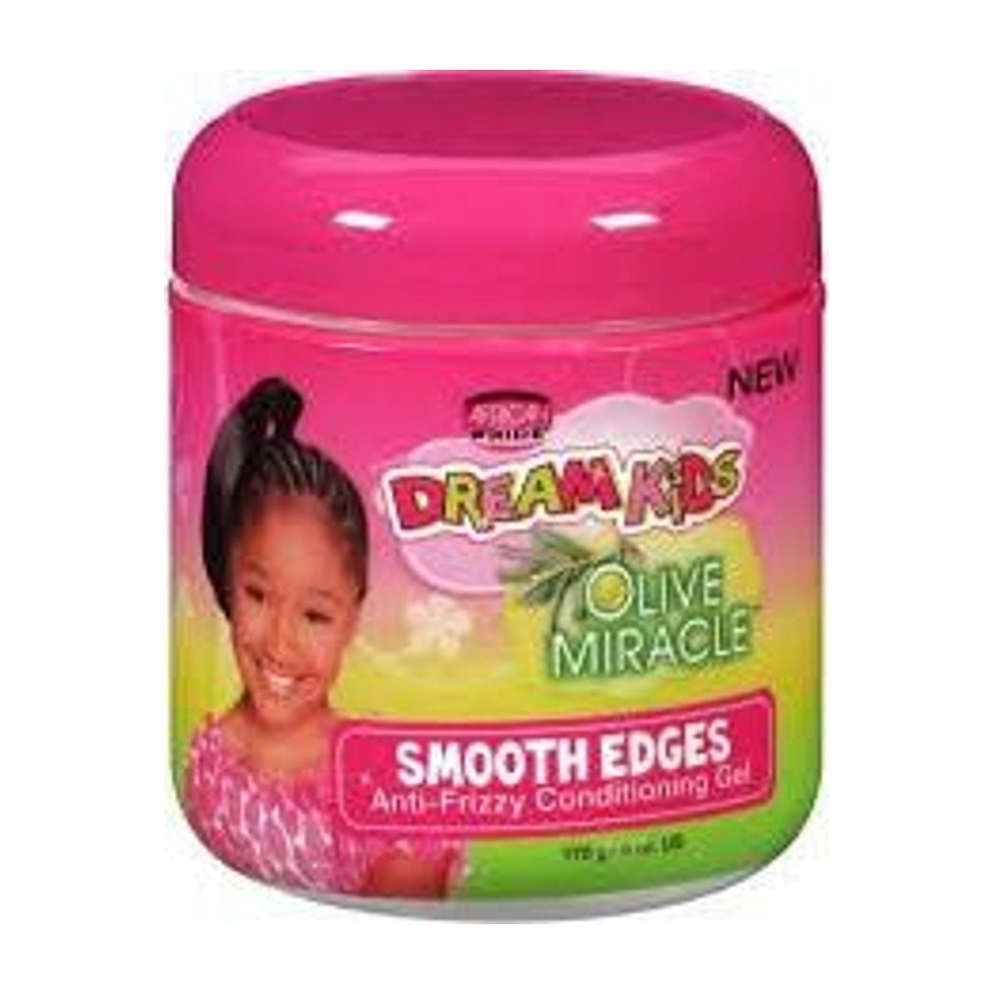 African Pride Dream Kids Olive Miracle Smooth Edges 6 Oz
