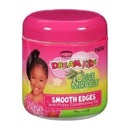 African Pride Dream Kids Olive Miracle Smooth Edges 6 Oz