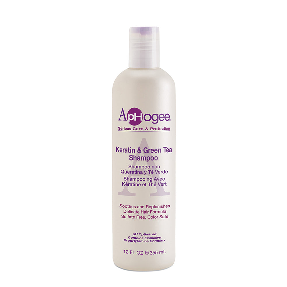 ApHogee Keratin & Green Tea Shampoo - 12 Oz