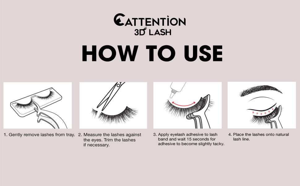 EBIN New York Moonstone Mink Cat 3D Lashes