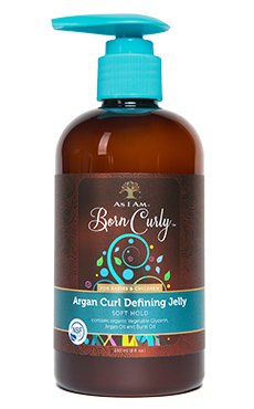 AS I AM Born Curly Argan Curl Defining Jelly Soft Hold