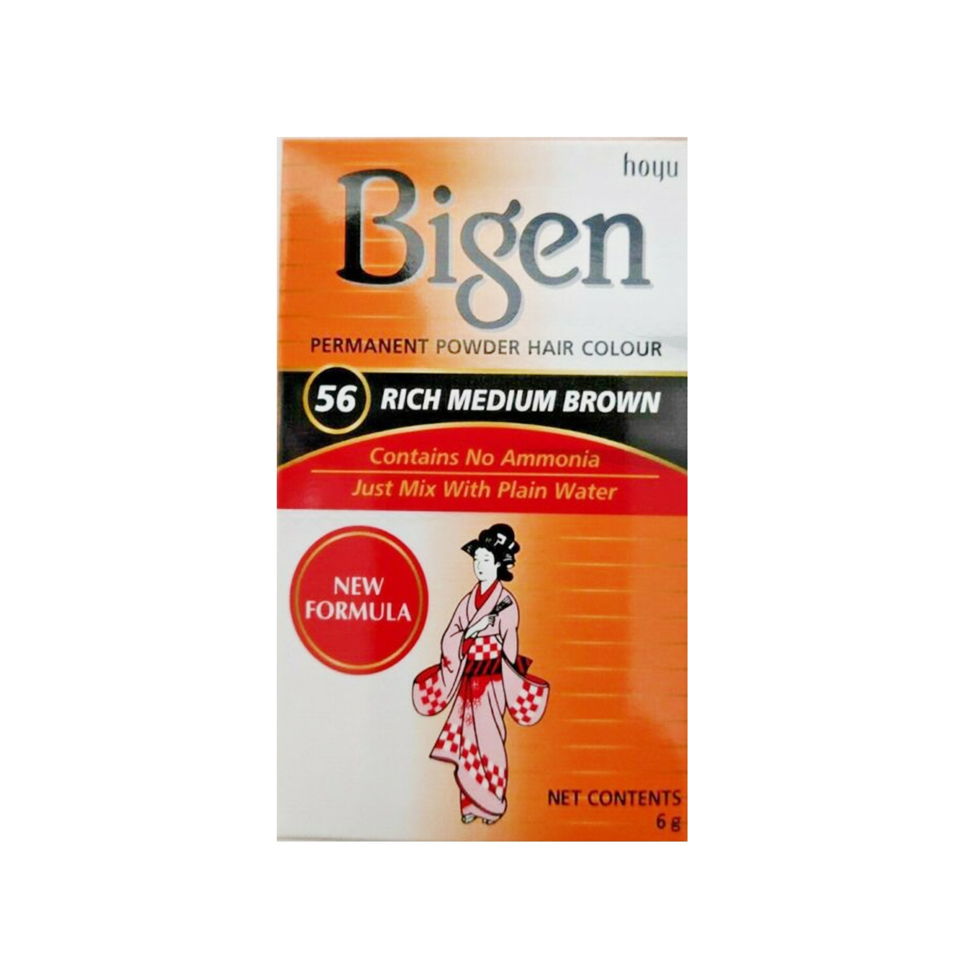 Bigen Permanent Powder Hair Colour 6g