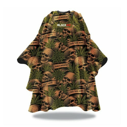 Black Ice Professional Barber Cape β Free Your Mind #BVE009FRE